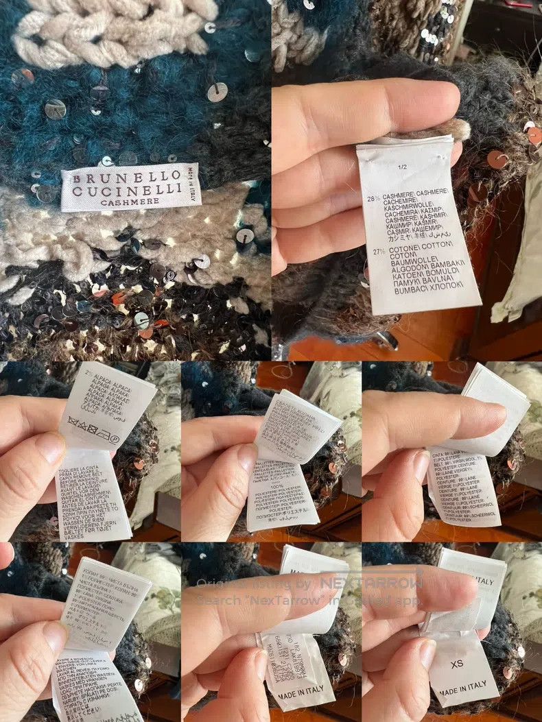 Brunello Cucinelli Brunello Cucinelli Sequin Vest with Full Sequins Size XS / US 0-2 / IT 36-38 - 6 Thumbnail