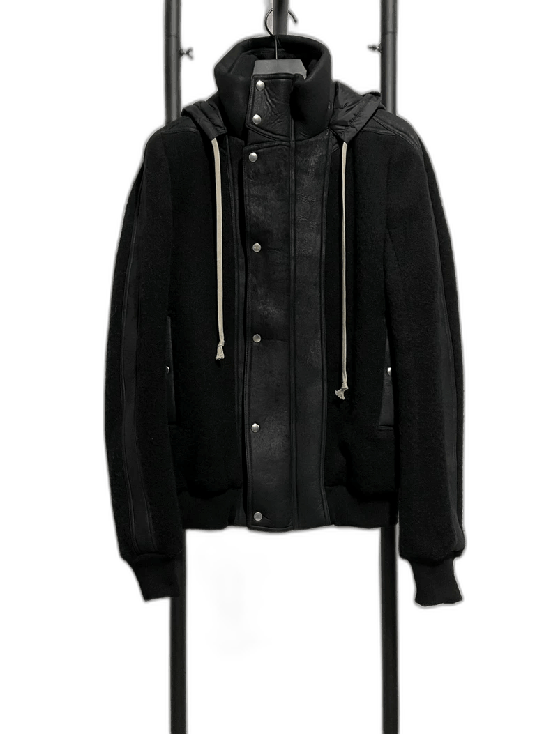 Rick Owens rick owens wool bomber jacket Size US L / EU 52-54 / 3 - 1 Thumbnail