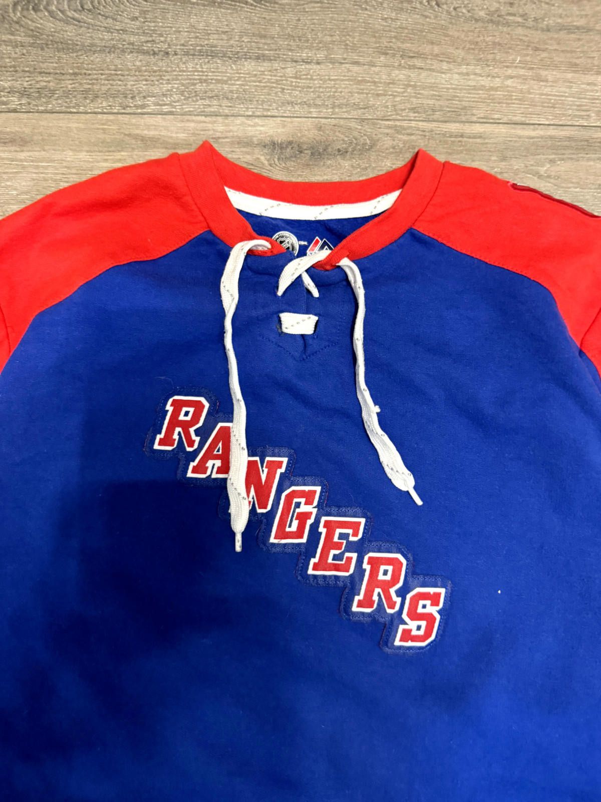 Majestic Majestic New York Rangers Sweatshirt Pull Over Size ONE SIZE - 2 Thumbnail