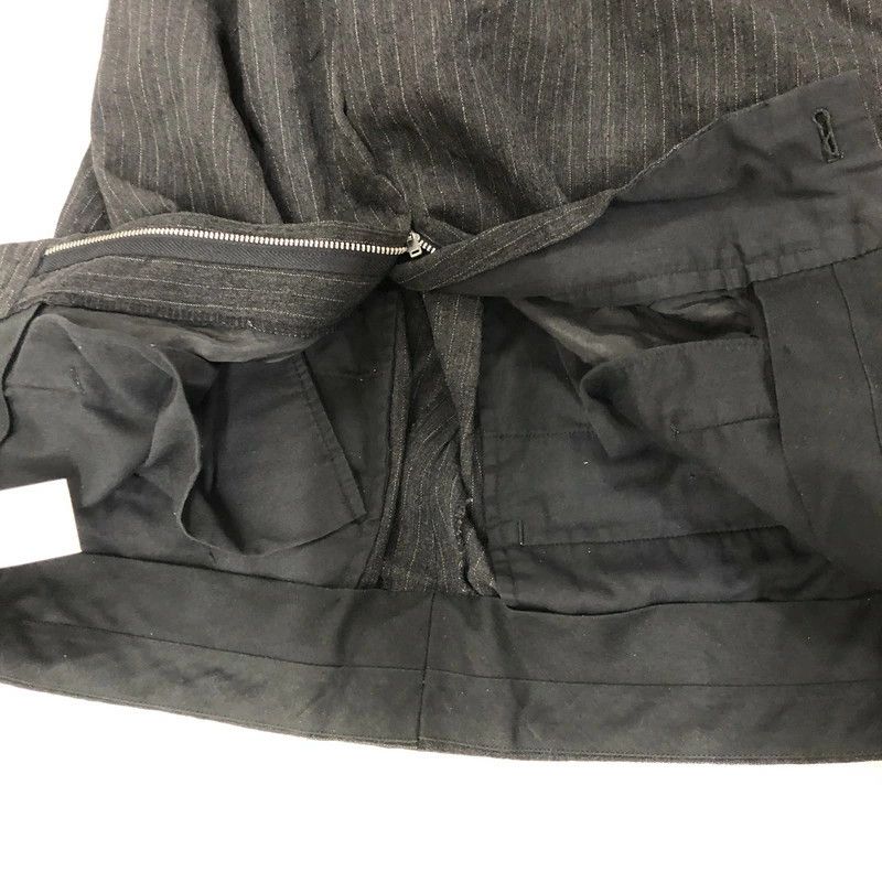 Yohji Yamamoto Yohji Yamamoto Y's for men WOOL STRIPE SLACKS PANTS Size US 34 / EU 50 - 3 Thumbnail