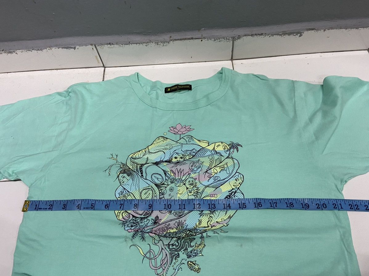 Japanese Brand 24HOUR TELEVISION 42 TAKASHI MURAKAMI ART TEE SHIRT Size US L / EU 52-54 / 3 - 12 Thumbnail