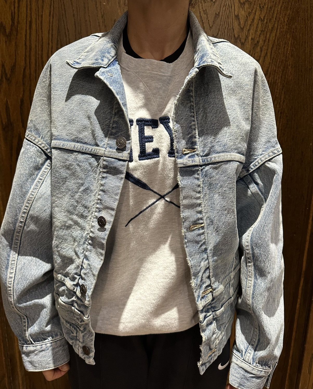 Balenciaga SS23 UPSIDE DOWN DENIM JACKET Size US S / EU 44-46 / 1 - 9 Thumbnail
