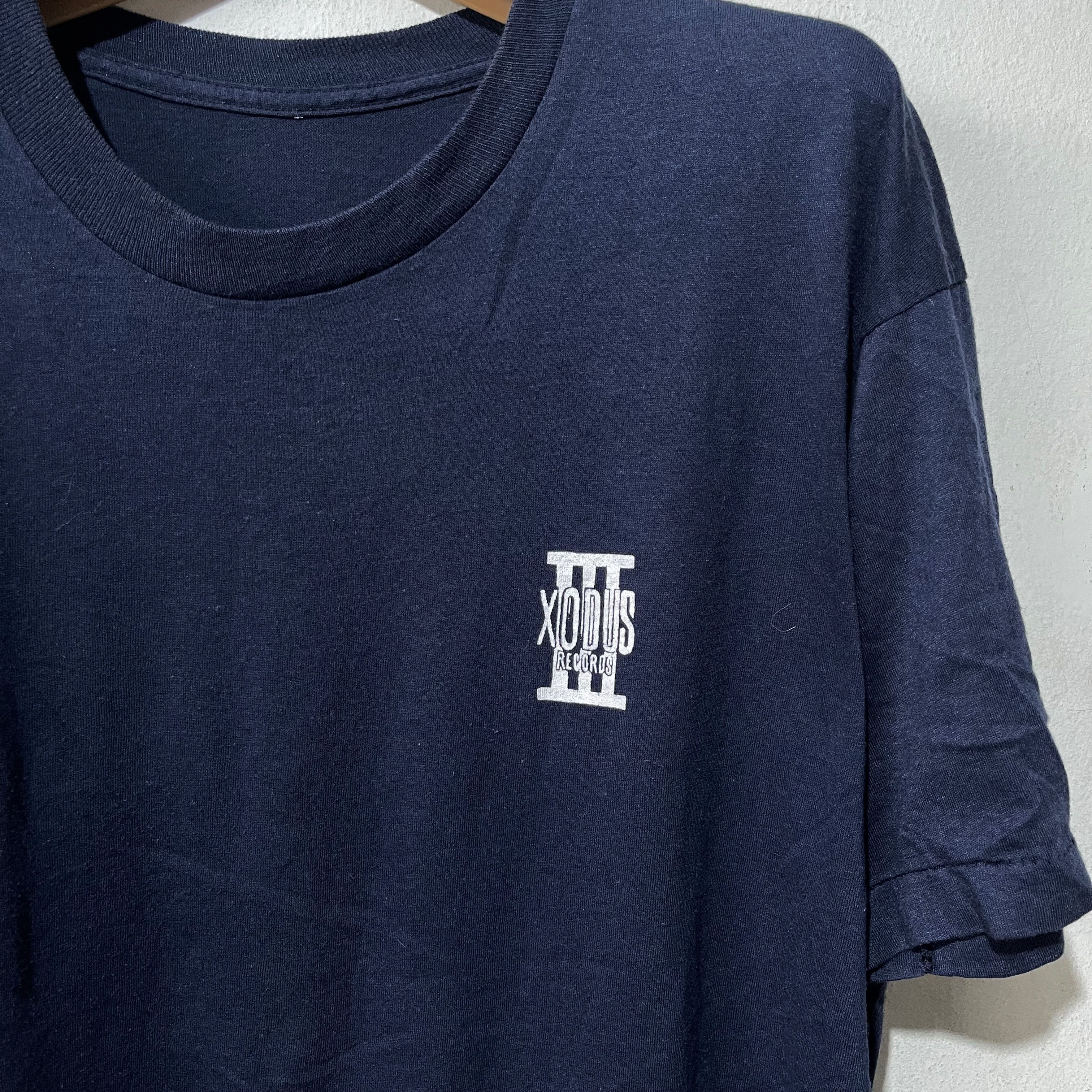 Band Tees × Vintage Vintage 90s Xodus Records Shirt Size US XL / EU 56 / 4 - 2 Thumbnail