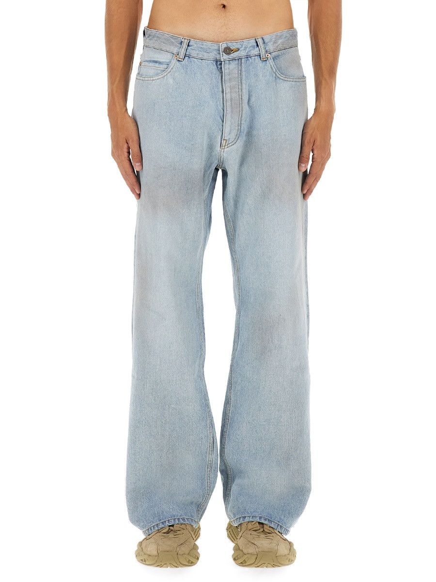 Balenciaga BALENCIAGA DECONSTRUCTED JEANS - DENIM (JEANS 32) Size US 32 / EU 48 - 1 Thumbnail