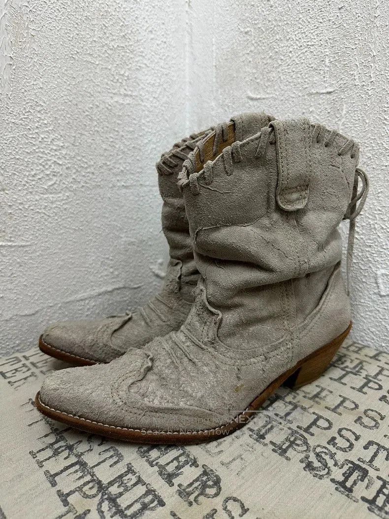 Junya Watanabe Junya Watanabe Western Pointed Boots . Size US 7.5 / EU 40-41 - 2 Thumbnail
