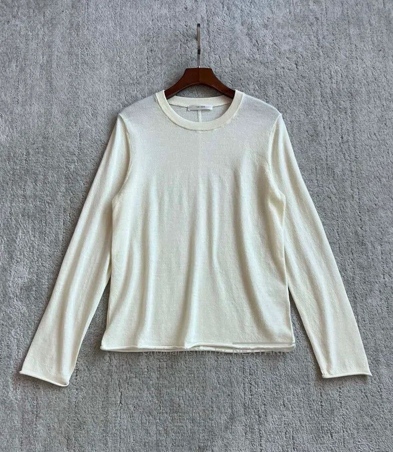 The Row The row Women's cashmere long sleeve T-shirt knitted Size M / US 6-8 / IT 42-44 - 1 Thumbnail