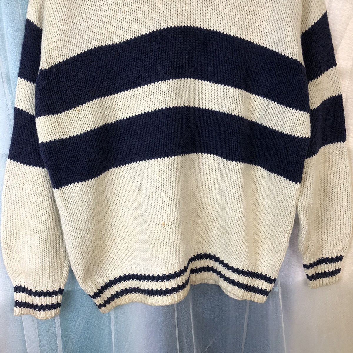 Japanese Brand J.Crew White Polo Ruby Sweatshirt #7405 Size US M / EU 48-50 / 2 - 6 Thumbnail