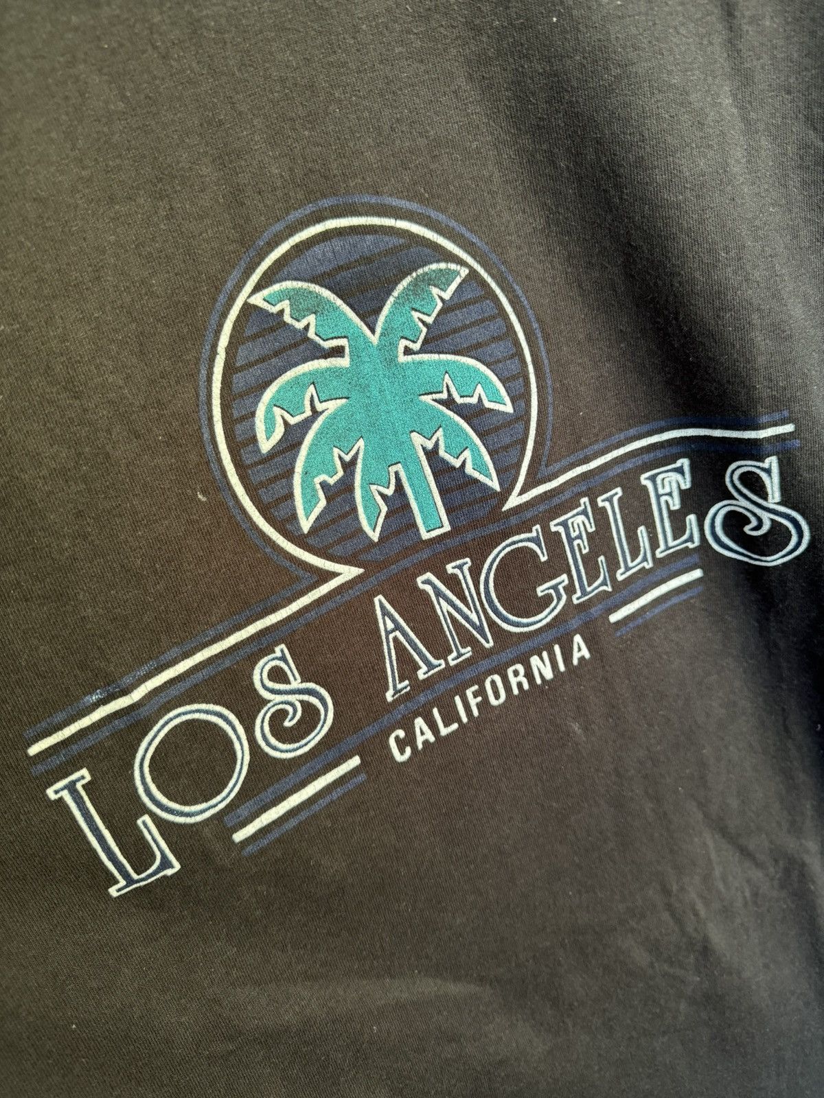 Vintage Vintage 90s Los Angeles California Single Stitch Tee Size US M / EU 48-50 / 2 - 2 Thumbnail