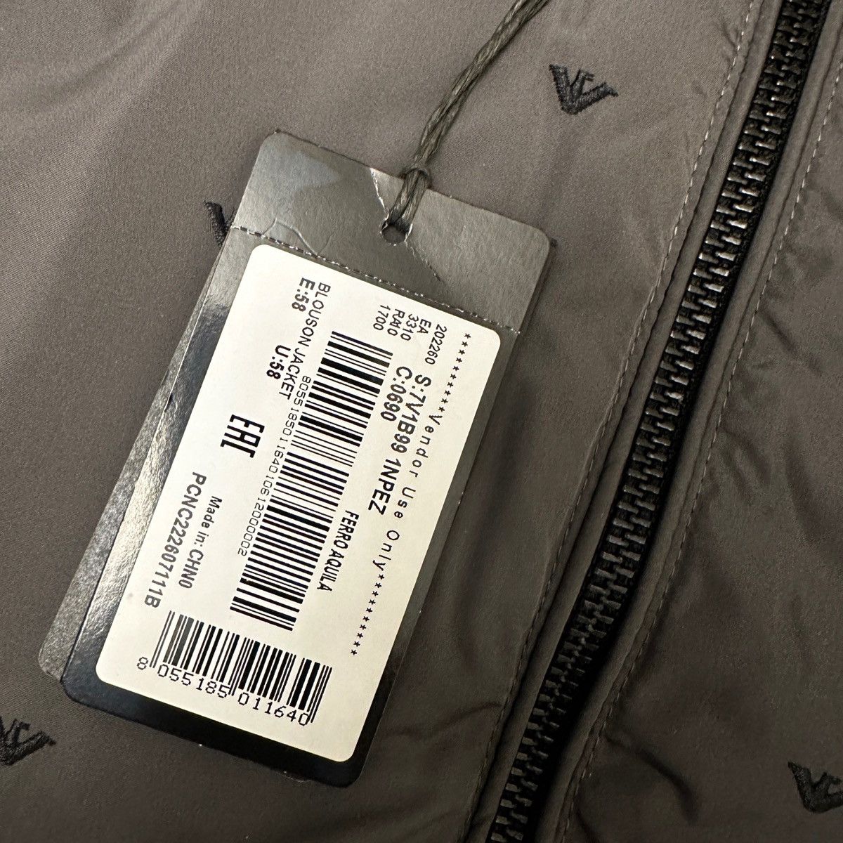 Emporio Armani Emporio Armani Reversible Bomber Jacket BNWT Men’s IT 58 Size US XXL / EU 58 / 5 - 9 Thumbnail