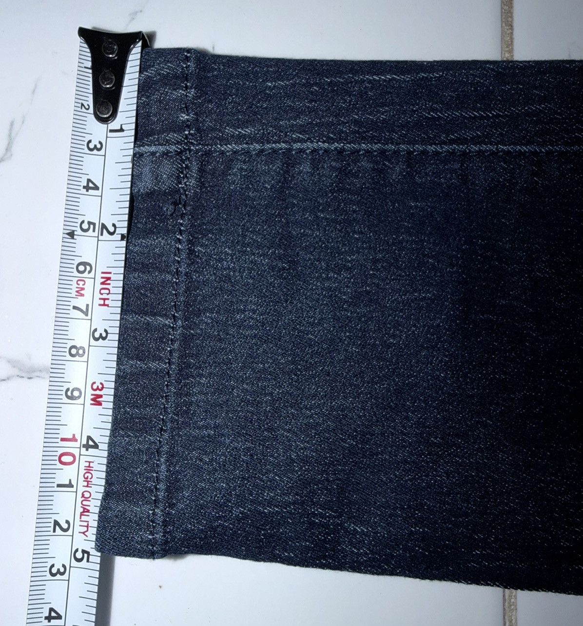 NVY Navy & Navy Dark Wash Skinny Jeans Size L Size 30" / US 8 / IT 44 - 8 Thumbnail