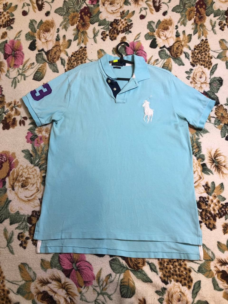 Polo Ralph Lauren Polo Ralph Lauren Shirt Blue Short Sleeve Casual Size US L / EU 52-54 / 3 - 1 Thumbnail