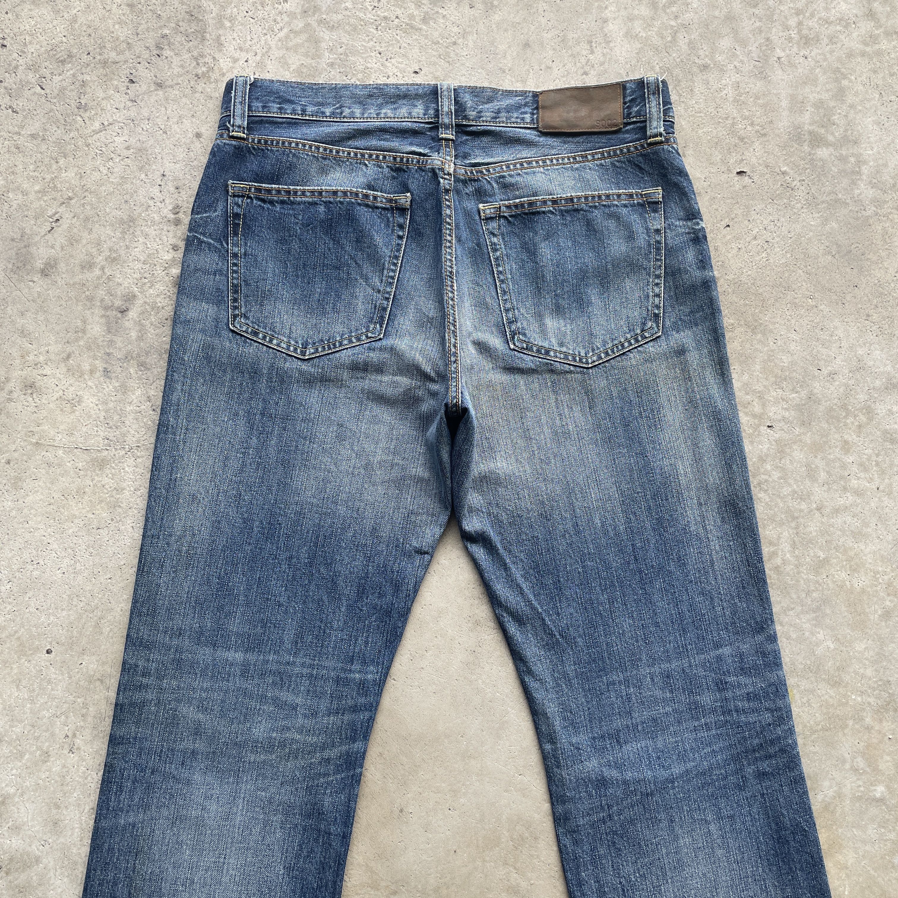 Japanese Brand W34 VINTAGE JAPANESE DISTRESSED JEANS FADED DENIM PANTS Size US 34 / EU 50 - 9 Thumbnail