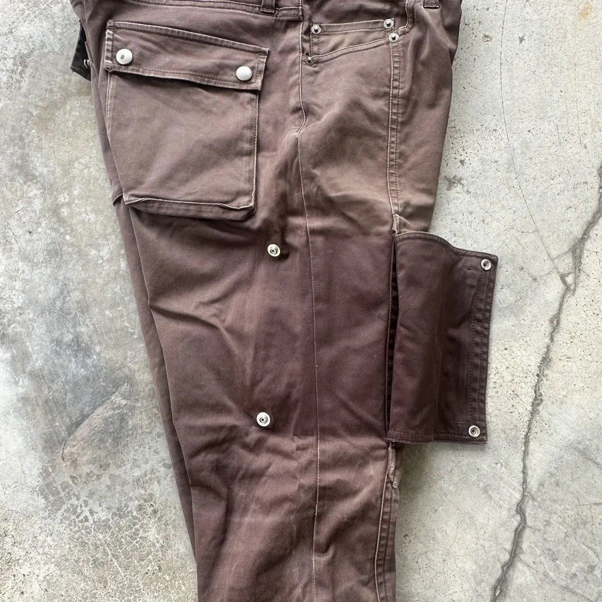 PPFM STEALS💥Vtg PPFM Utility Multipocket Faded Double Bones Pant Size US 31 - 16 Thumbnail
