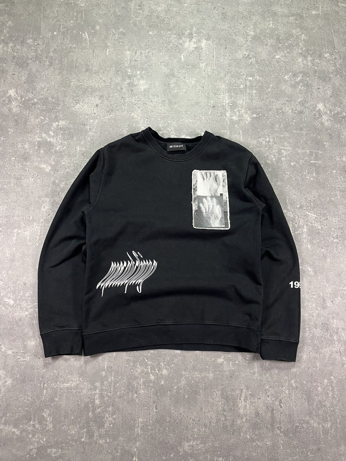 Misbhv Very Rare Washed MISBHV 1995 Eyecatching Crewneck S Size US S / EU 44-46 / 1 - 1 Thumbnail