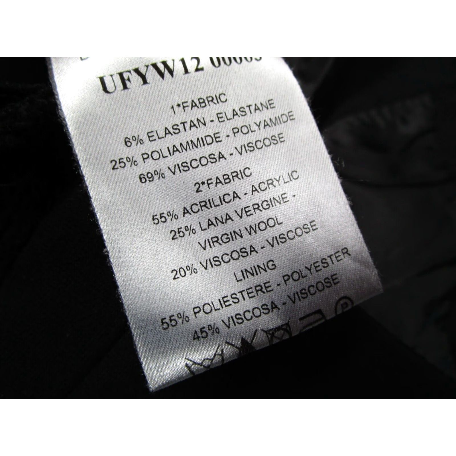Vintage David Mayer Naman Vest Mens Large Black Button Up Wool Blend Made in Tunisia Size US L / EU 52-54 / 3 - 3 Thumbnail