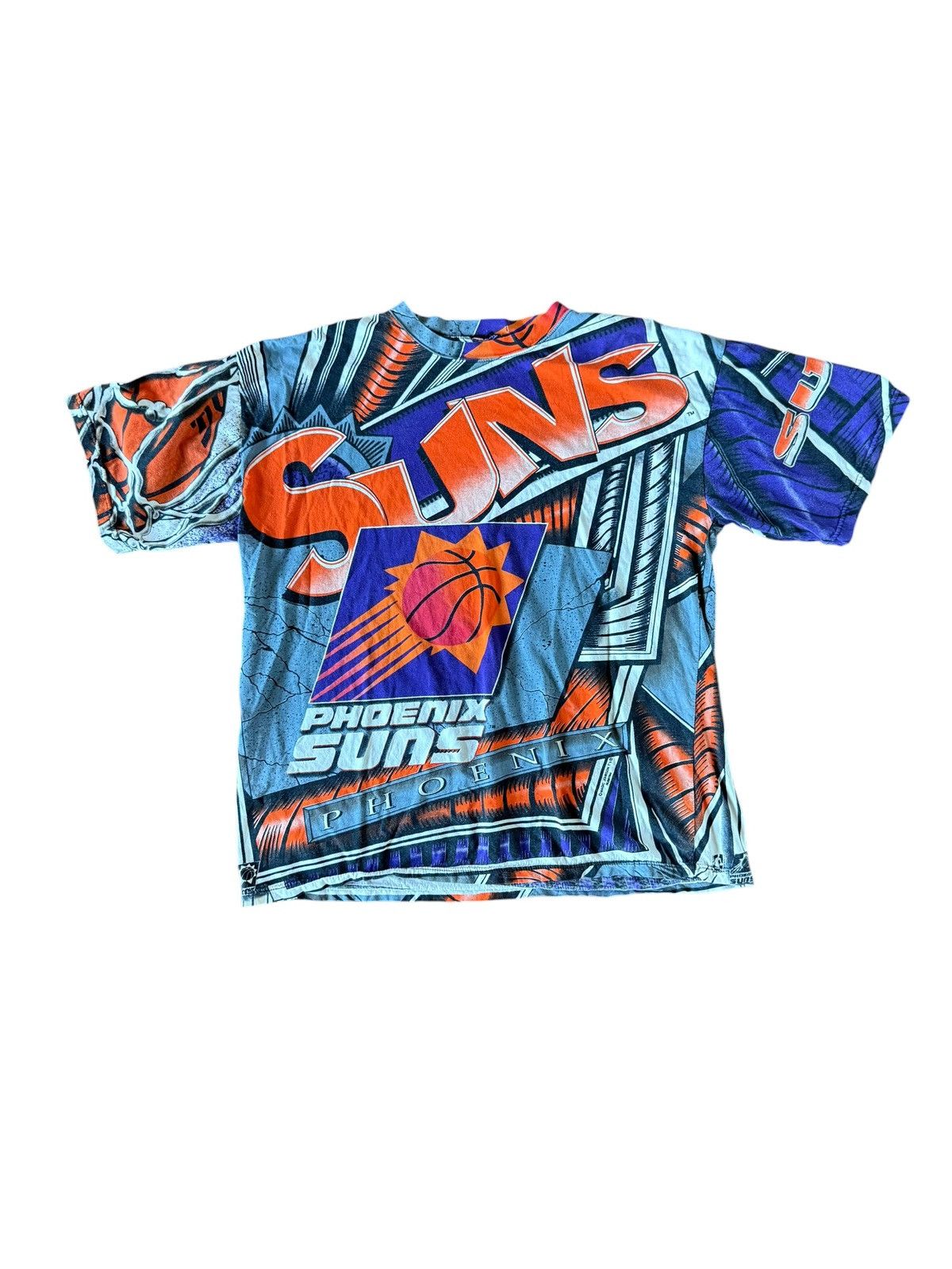 Other Vintage 1990s Magic Johnson T’s Phoenix Suns Concrete aop Size US L / EU 52-54 / 3 - 1 Thumbnail
