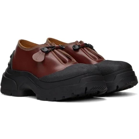 Maison Margiela MM6 Maison Margiela Chunky Oxfords 35 US 5 Women's Burgundy Size US 5 / IT 35 - 9 Thumbnail