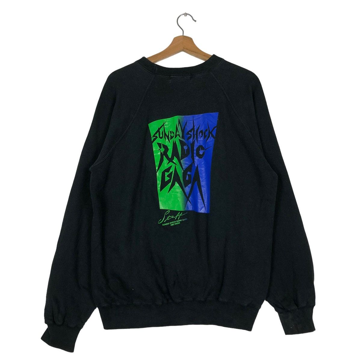 Japanese Brand 🔥VINTAGE SWEATSHIRT BAND Y2K MANASURO BIG LOGO Size US M / EU 48-50 / 2 - 1 Thumbnail