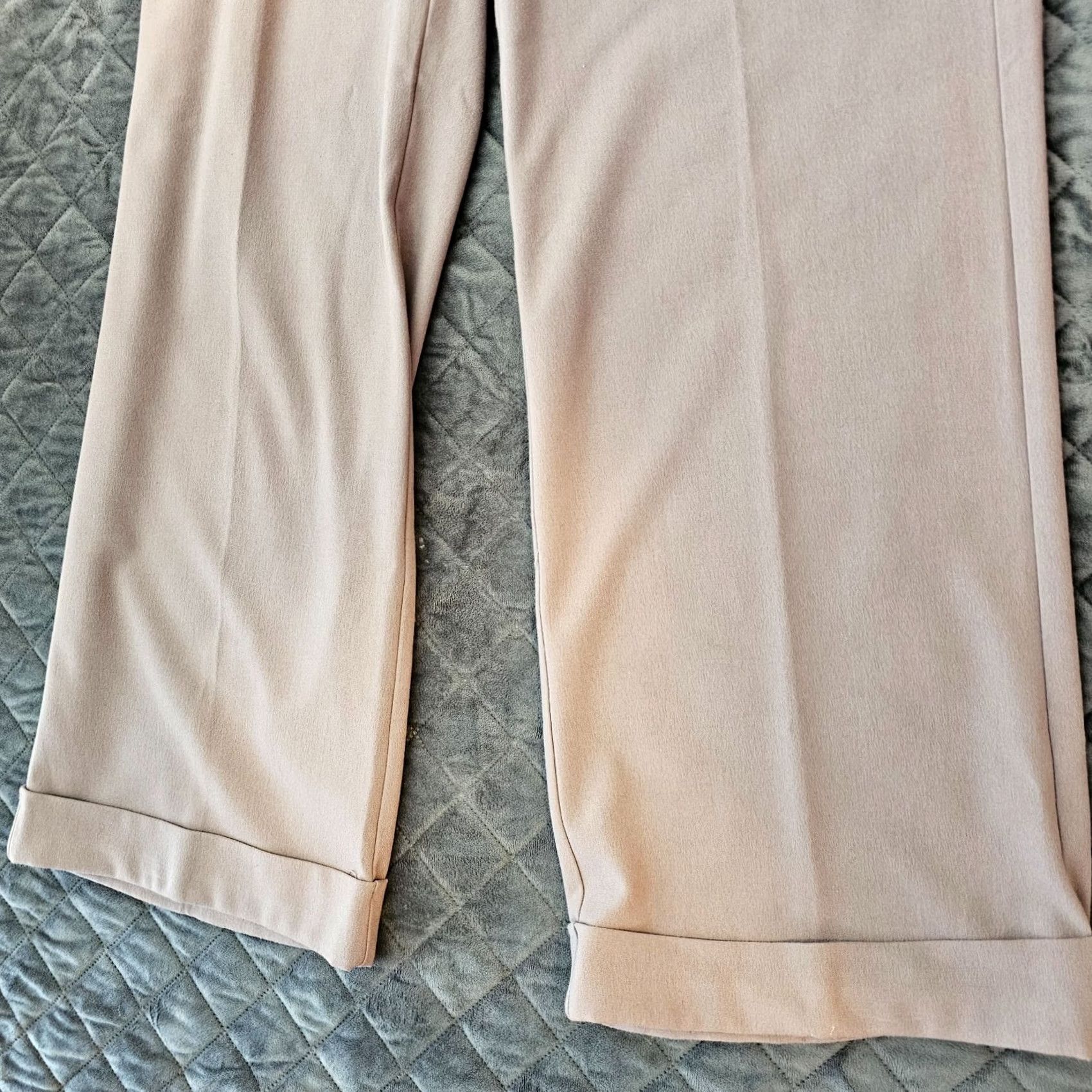 Vintage JLO Ladies Pants Straight Ankle Light Purple Size 10 Short Hemmed Size 32" / US 10 / IT 46 - 2 Thumbnail