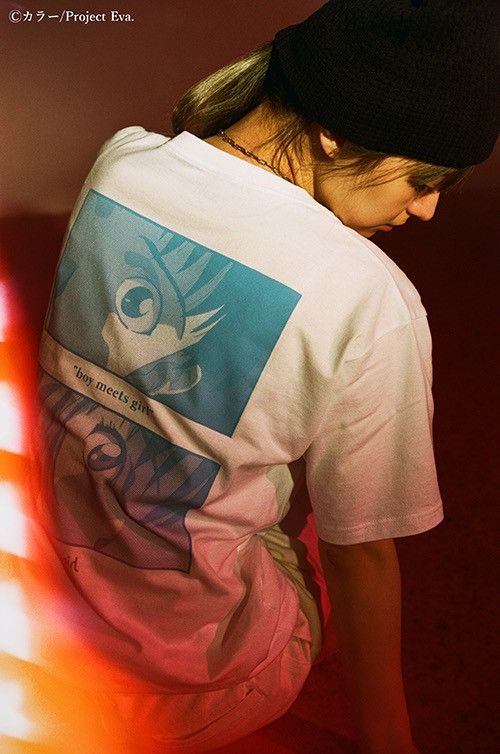 Japanese Brand X-GIRL x NEON GENESIS EVANGELION SHINJI & REI ANIME TEE Size US M / EU 48-50 / 2 - 1 Thumbnail