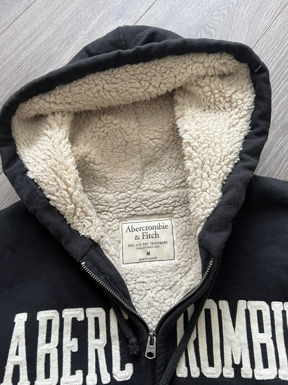 Abercrombie & Fitch Vintage Abercrombie Fitch Zip Hoodie Size US M / EU 48-50 / 2 - 13 Thumbnail
