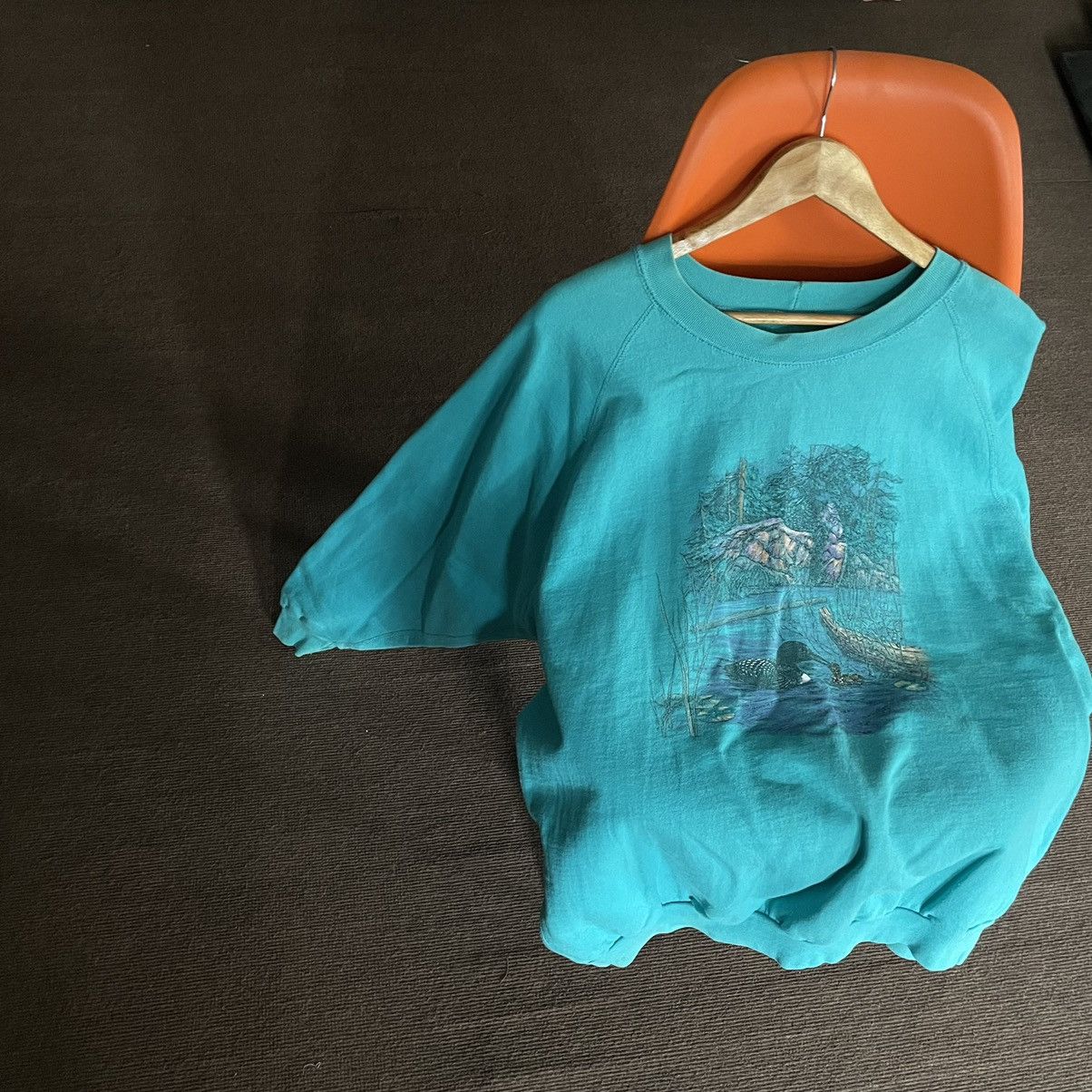 Vintage Vintage Boxy Sweatshirt Size US L / EU 52-54 / 3 - 1 Thumbnail