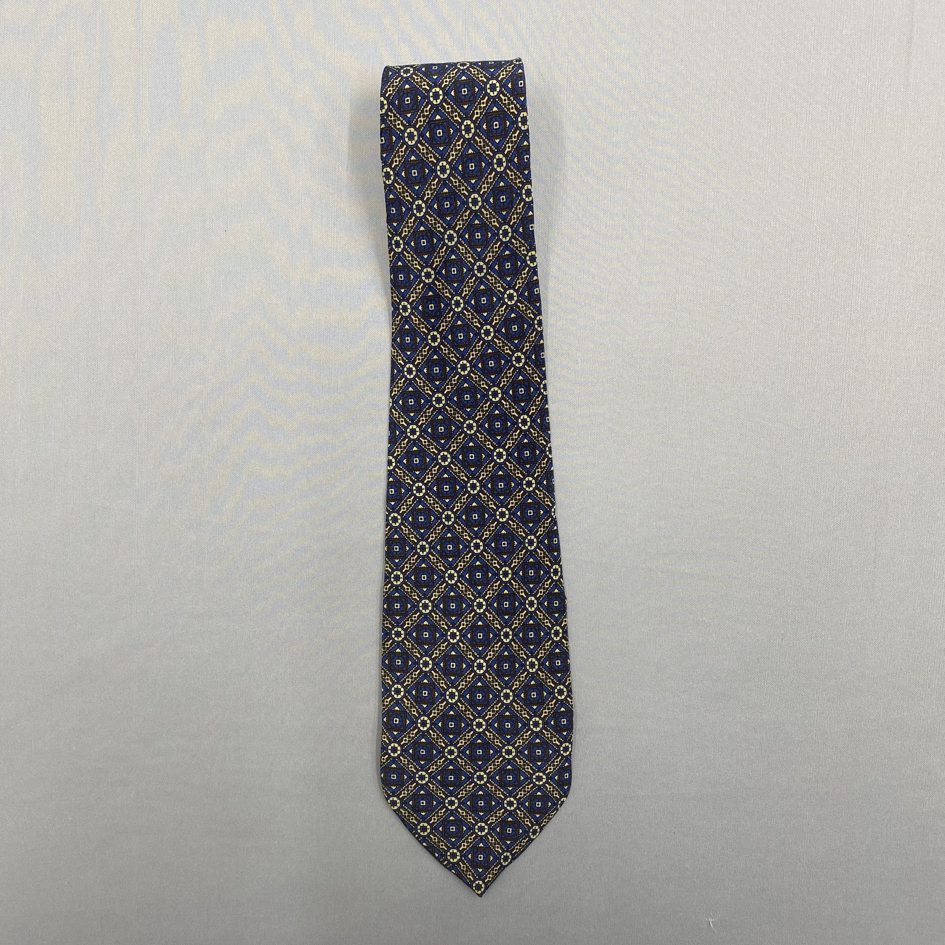 Japanese Brand Vintage Begger Martin London SILK Necktie Cravate Pure Silk Size ONE SIZE - 3 Thumbnail