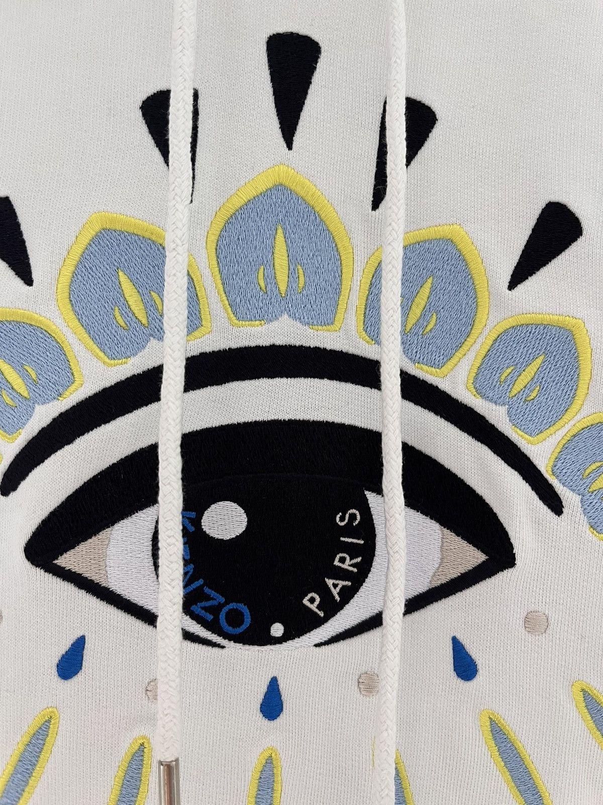 Kenzo Kenzo white hoodie big logo boxy Size S / US 4 / IT 40 - 3 Thumbnail
