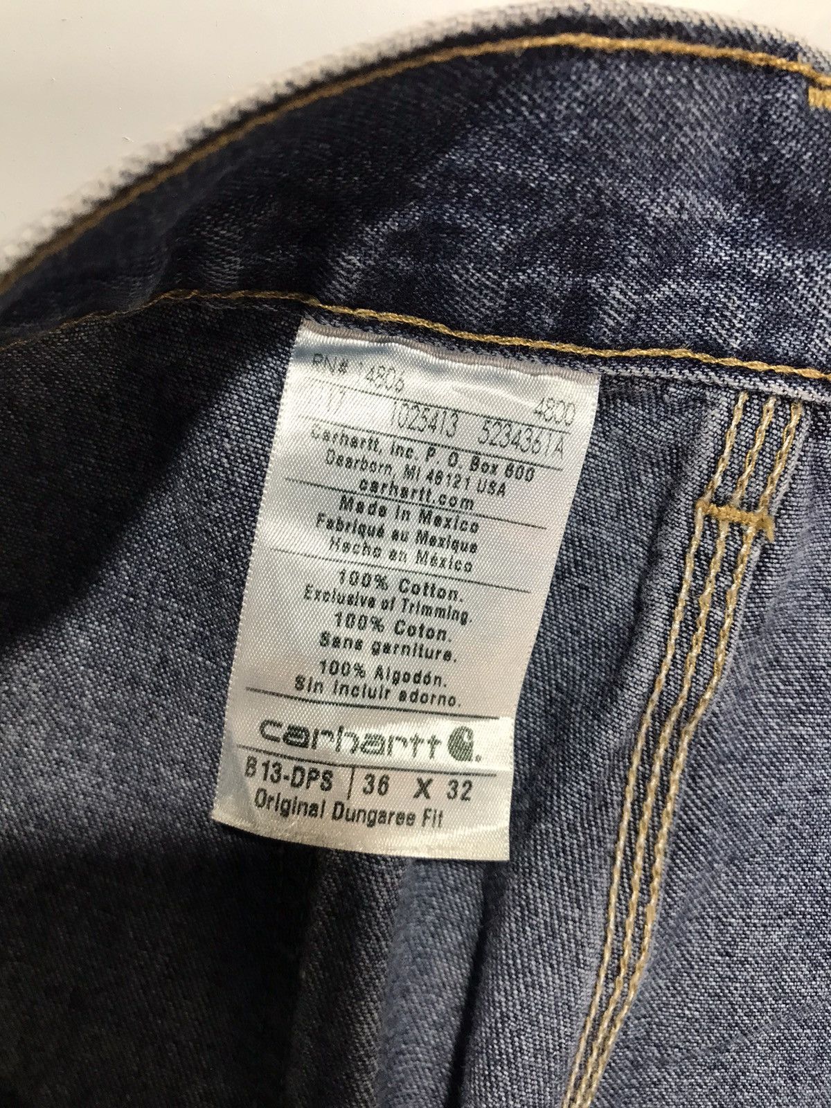 Carhartt Vintage Carhartt B13 DPS carpenter workwear Size US 36 / EU 52 - 7 Thumbnail