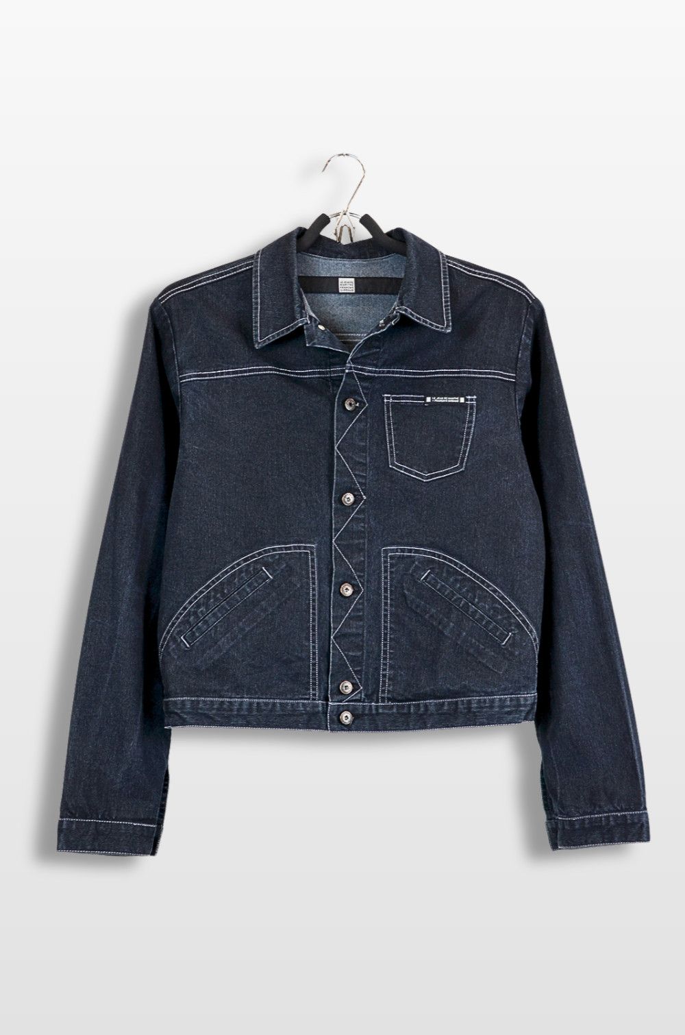 Marithe + Francois Girbaud Le Jean de Marithé François Girbaud Denim Jacket – Size 38 Size XS / US 0-2 / IT 36-38 - 1 Thumbnail