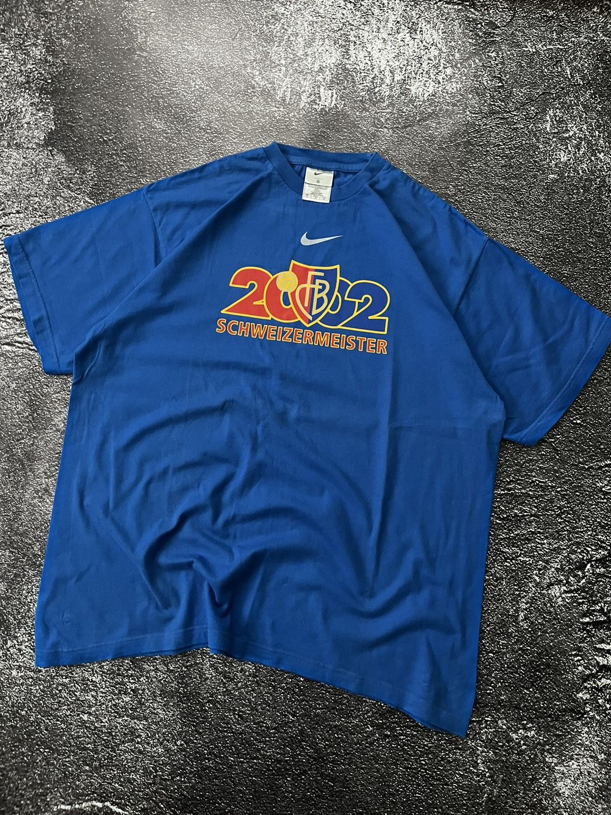 Nike Nike Vintage Basel 2002 Football Shirt Schweizermaister Size US XL / EU 56 / 4 - 1 Thumbnail