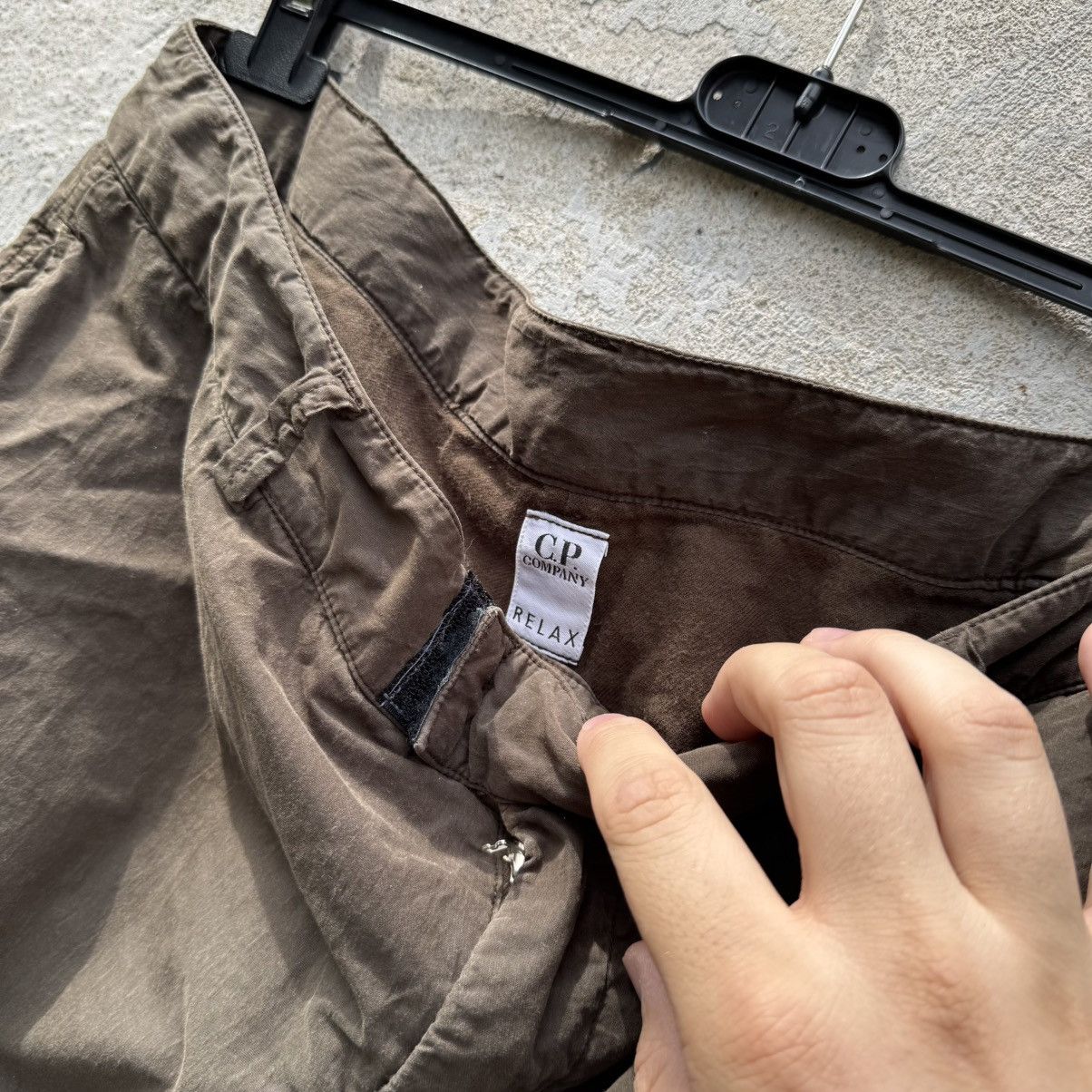 C.P. Company C.P. Company Archive Cargo Brown Nylon Trousers Relaxed Fit Size US 38 / EU 54 - 2 Thumbnail