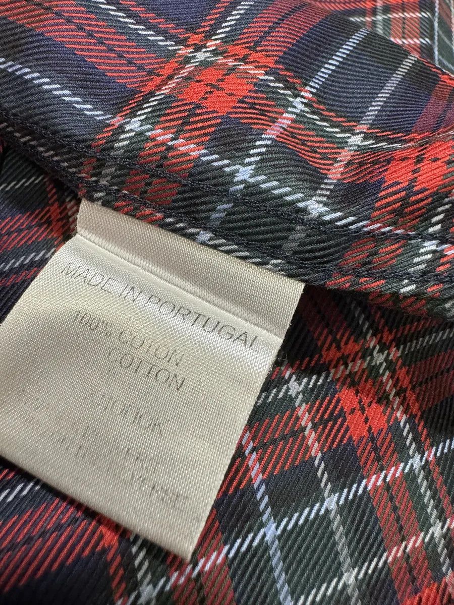 Givenchy Givenchy Contemporary Red & Navy Checked Shirt Size US S / EU 44-46 / 1 - 9 Thumbnail