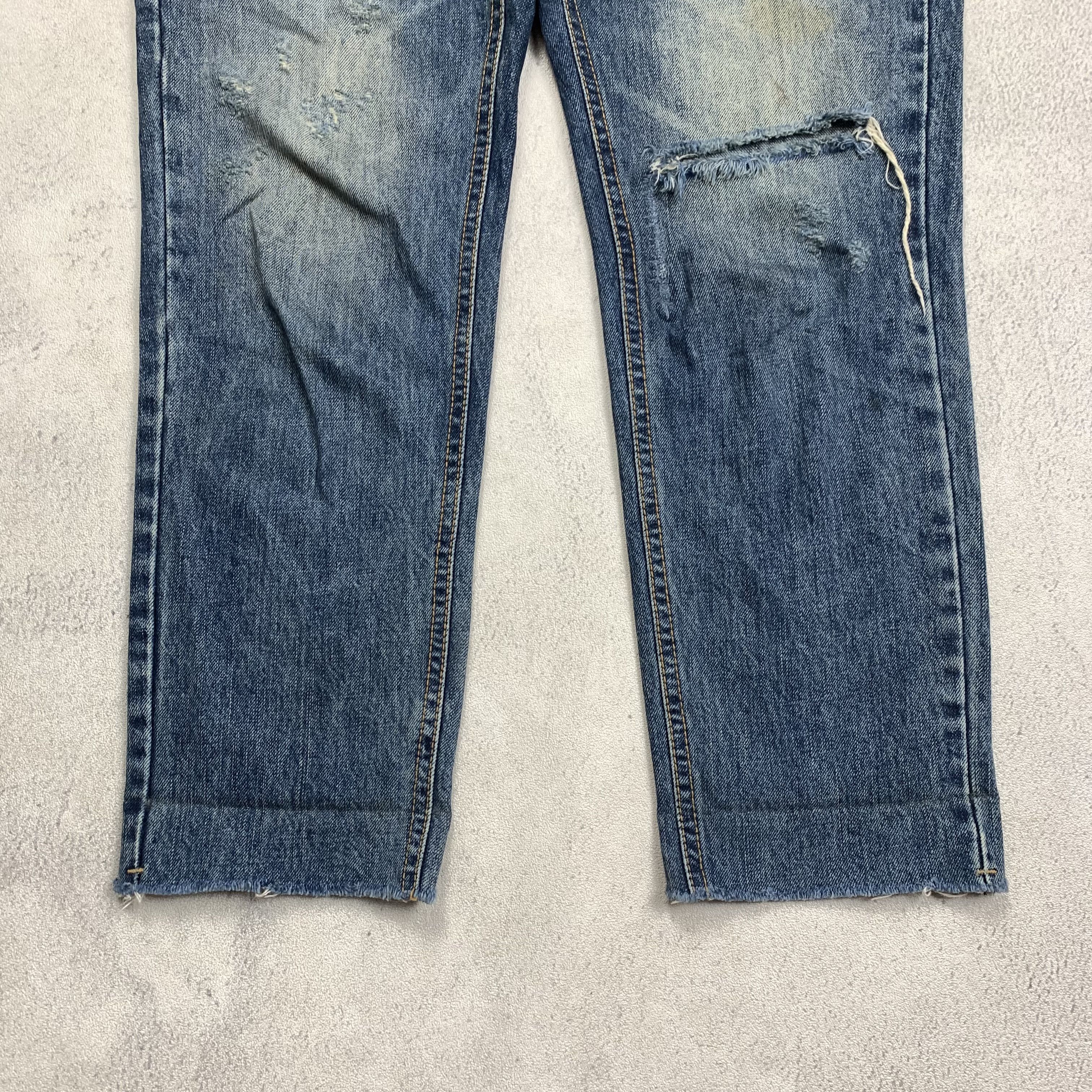 Acne Studios Acne Studios Distressed Denim Size US 30 / EU 46 - 3 Thumbnail