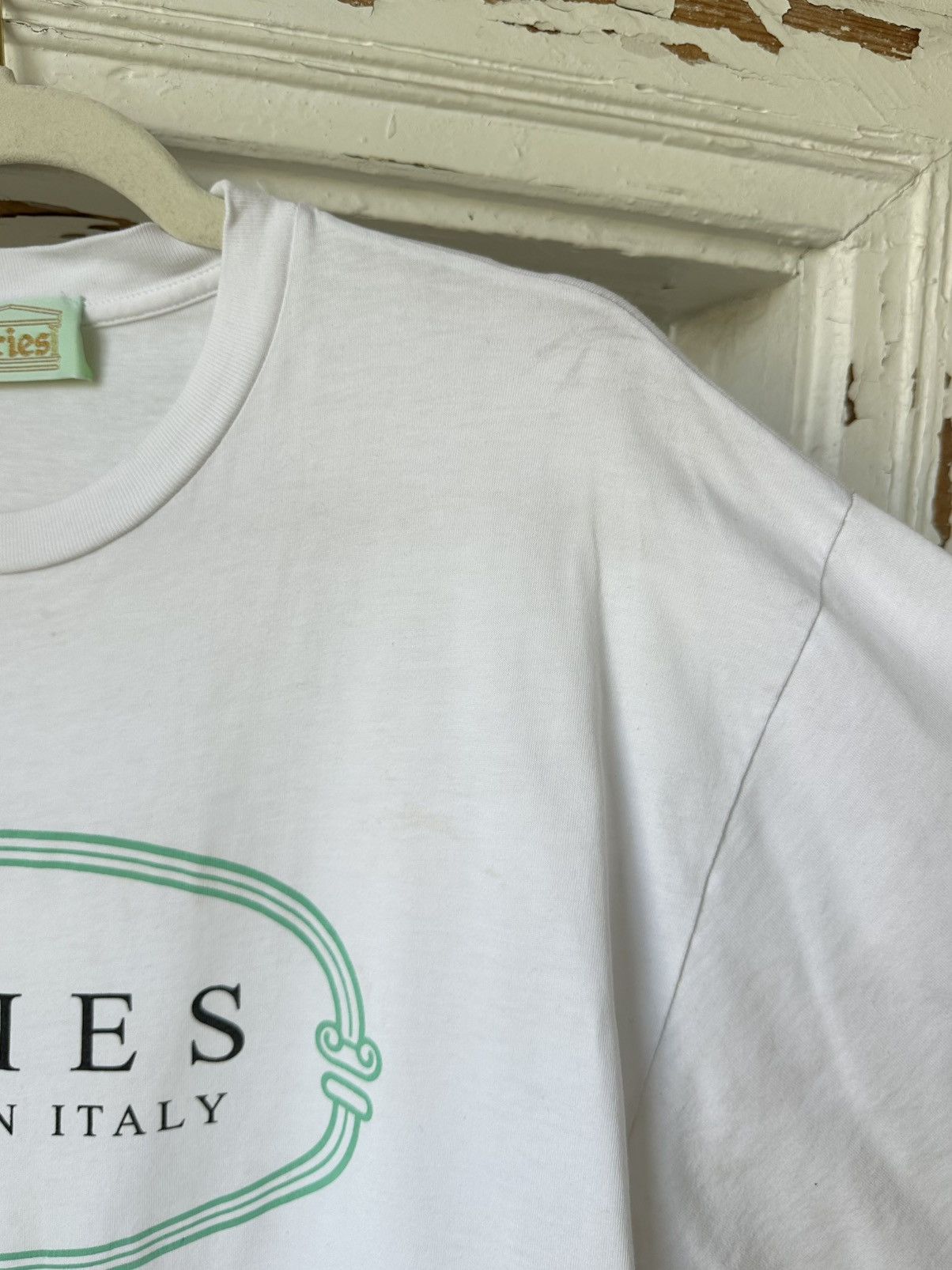 Aries Aries Made in Italy Printed White T-shirt Size US M / EU 48-50 / 2 - 8 Thumbnail