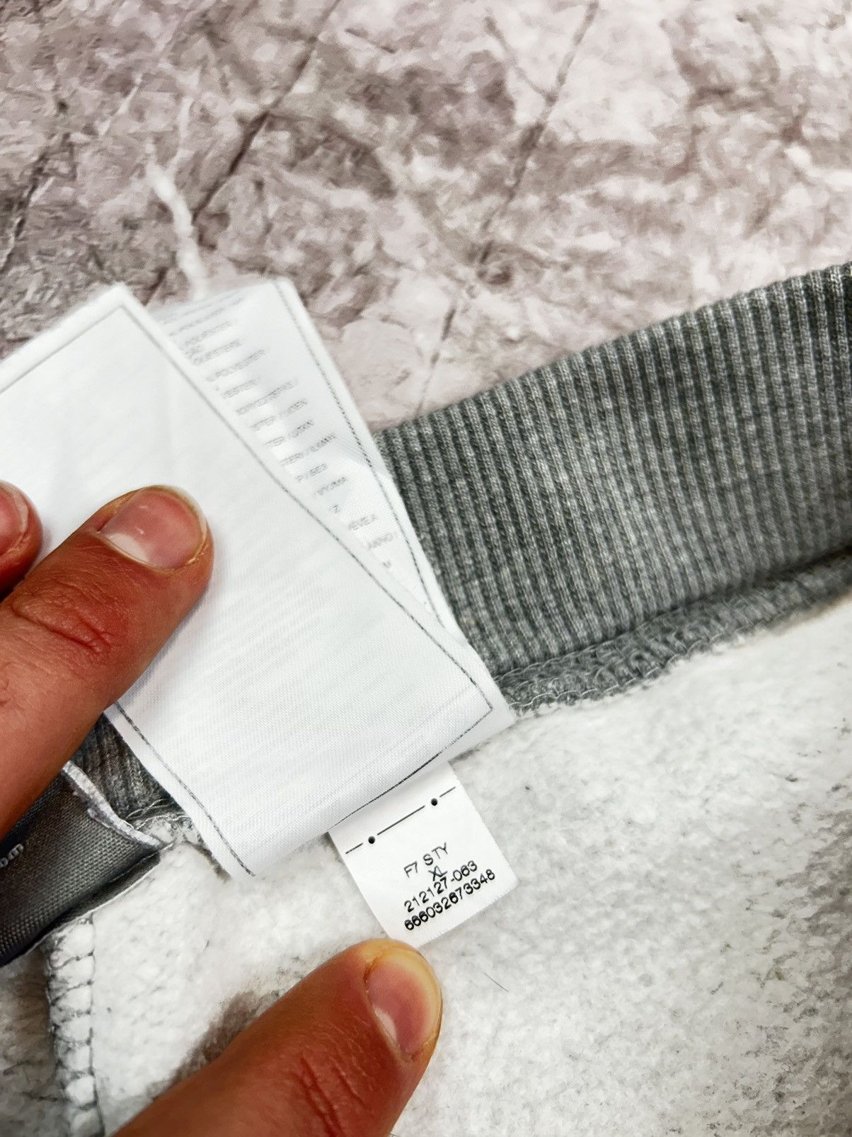 Nike × Vintage Vintage Y2K gray Nike baggy cotton sweatpants size XL Size US 34 / EU 50 - 6 Thumbnail