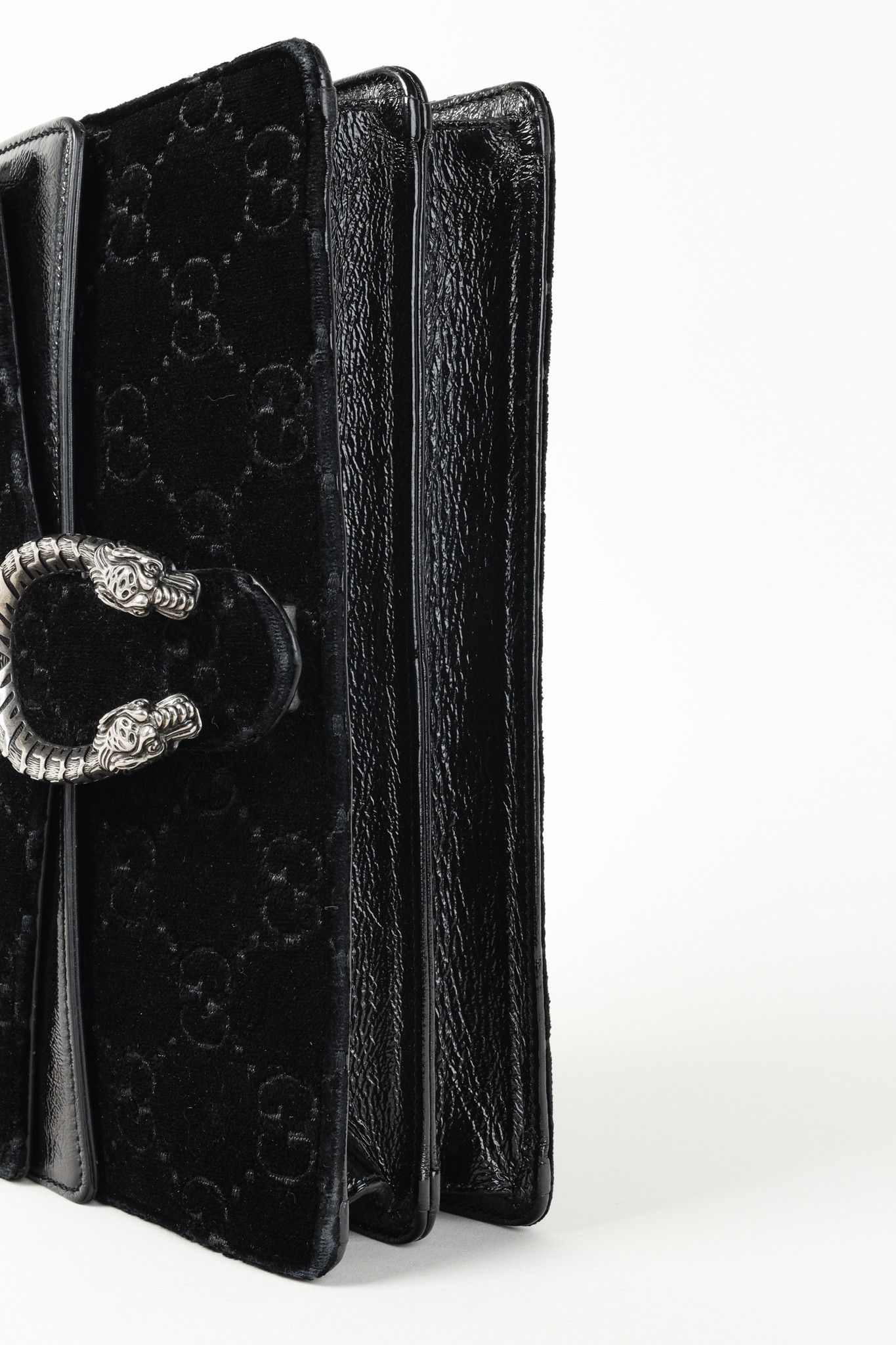 Gucci Gucci Velvet GG Monogram Dionysus Shoulder Bag Size ONE SIZE - 5 Thumbnail