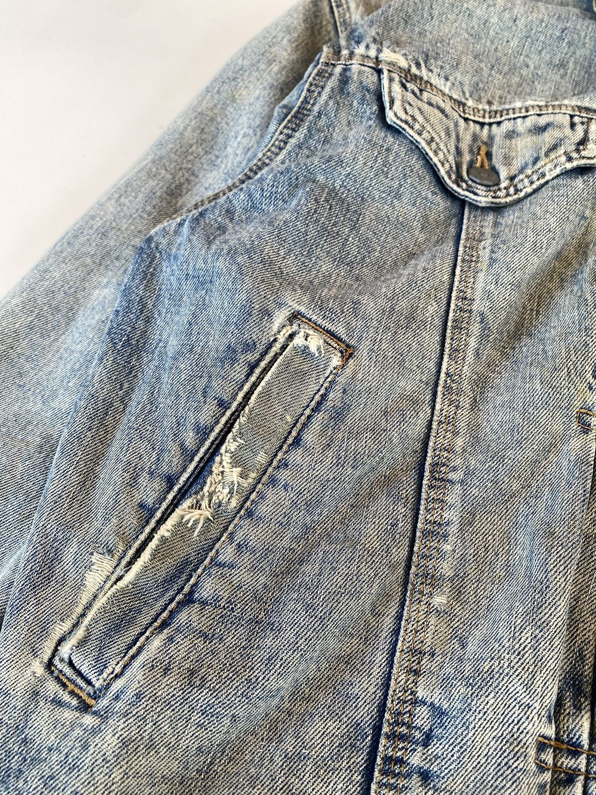 Edwin × Vintage Vintage Edwin Denim Distressed Size US L / EU 52-54 / 3 - 12 Thumbnail