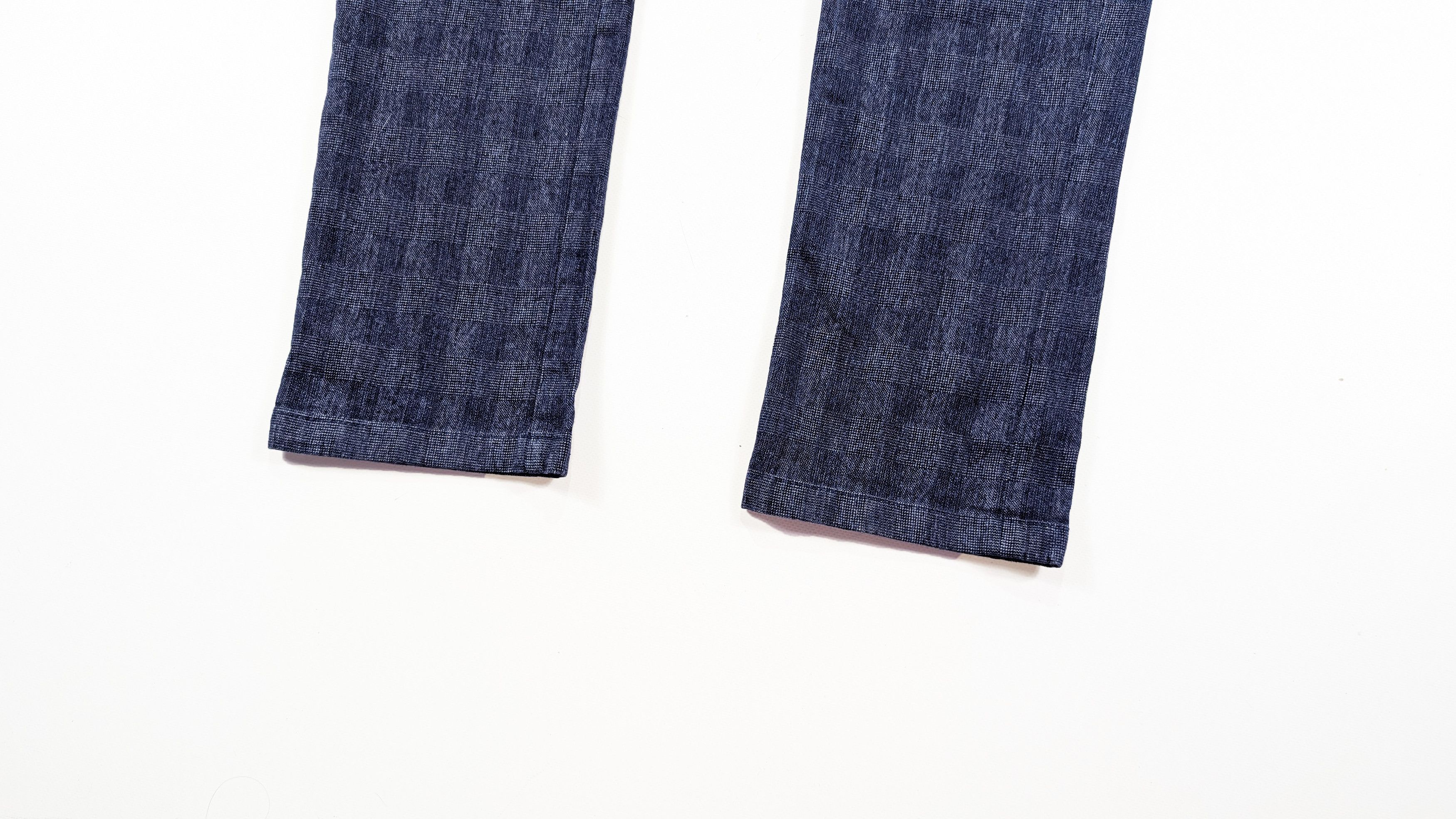 Boggi Boggi Milano Easy Formal Stretch Cotton Checkred Chino Pants Size US 34 / EU 50 - 4 Thumbnail