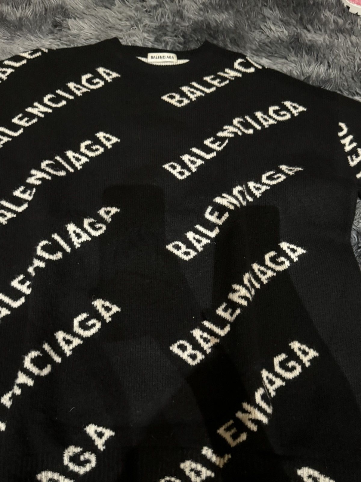 Balenciaga Balenciaga logo knit Size US XS / EU 42 / 0 - 1 Thumbnail