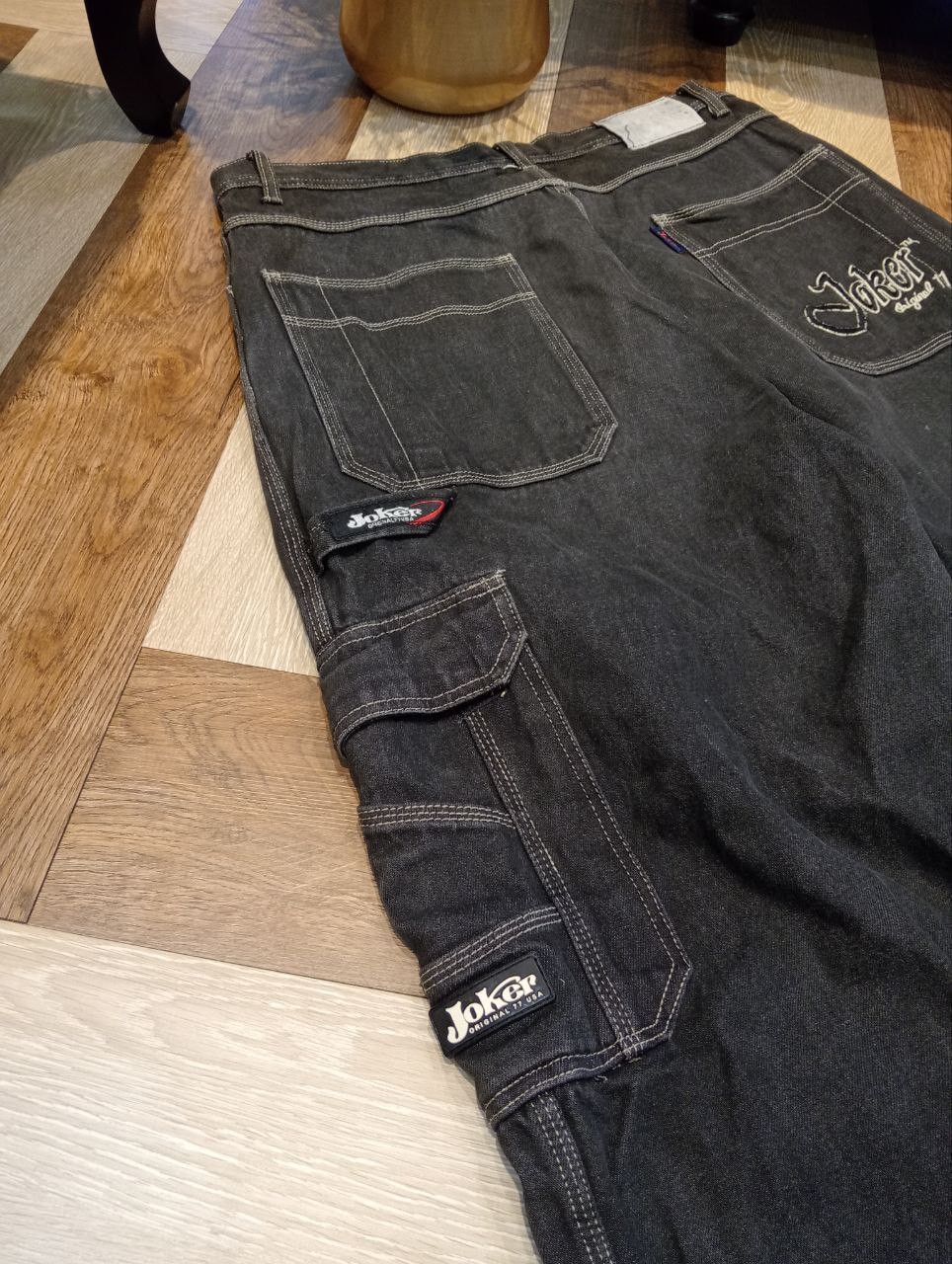 Other VINTAGE JOKER BAGGY HIP HOP PANTS Size US 38 / EU 54 - 4 Thumbnail