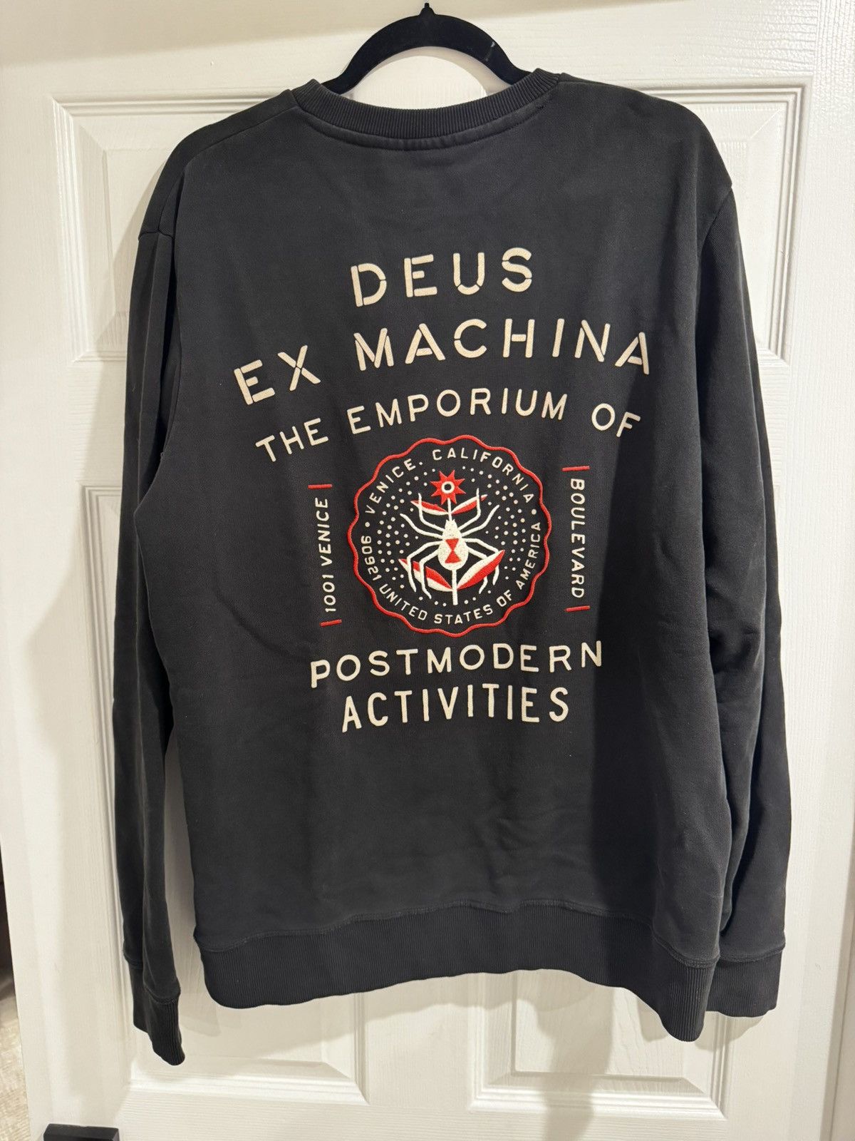 Deus Ex Machina Deus Ex Machina Crewneck Sweatshirt – Black – XL Size US XL / EU 56 / 4 - 2 Thumbnail