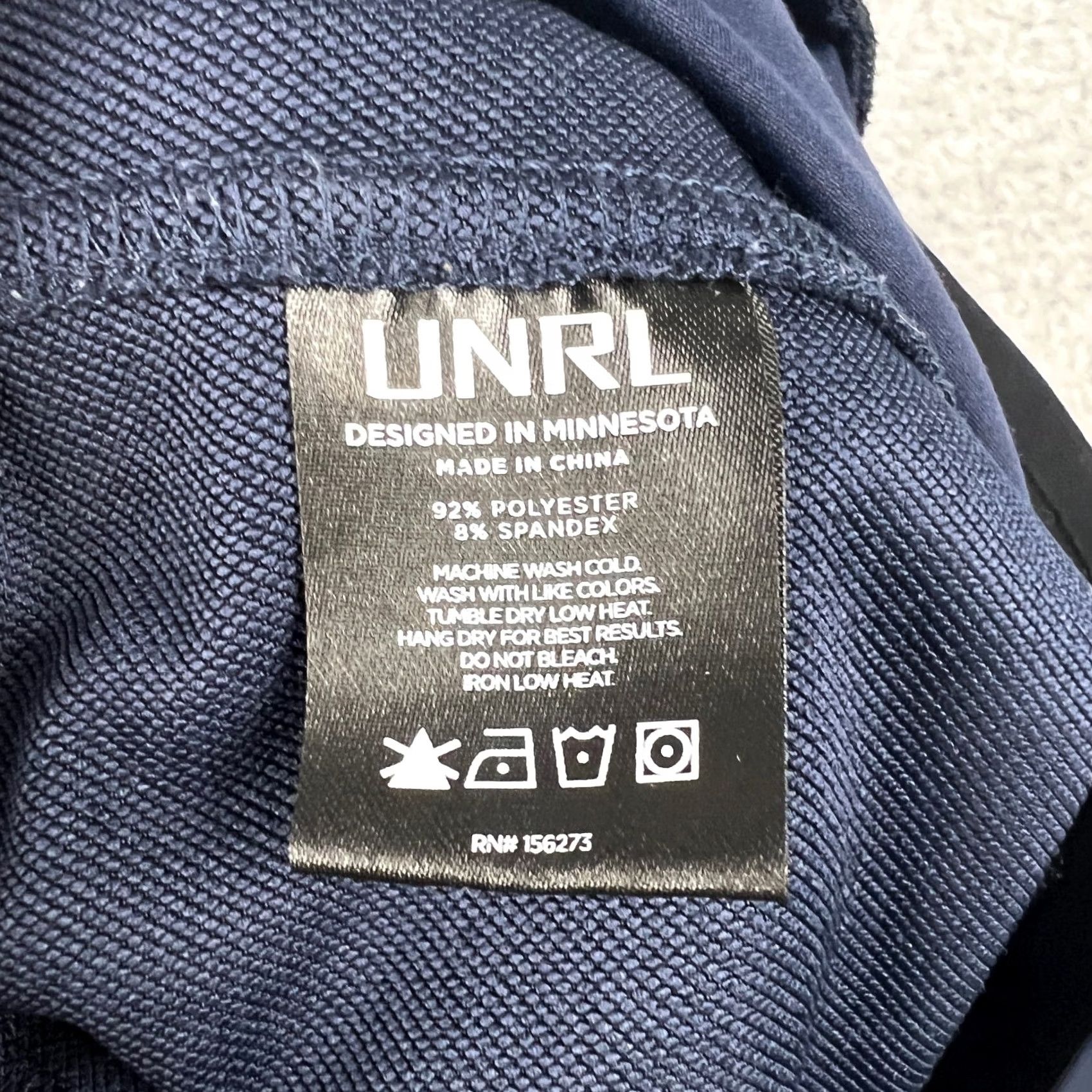 Vintage UNRL X Barstool Jogger Sweatpants Performance Stretch 2XL Mens Blue Active Size US 39 - 5 Thumbnail