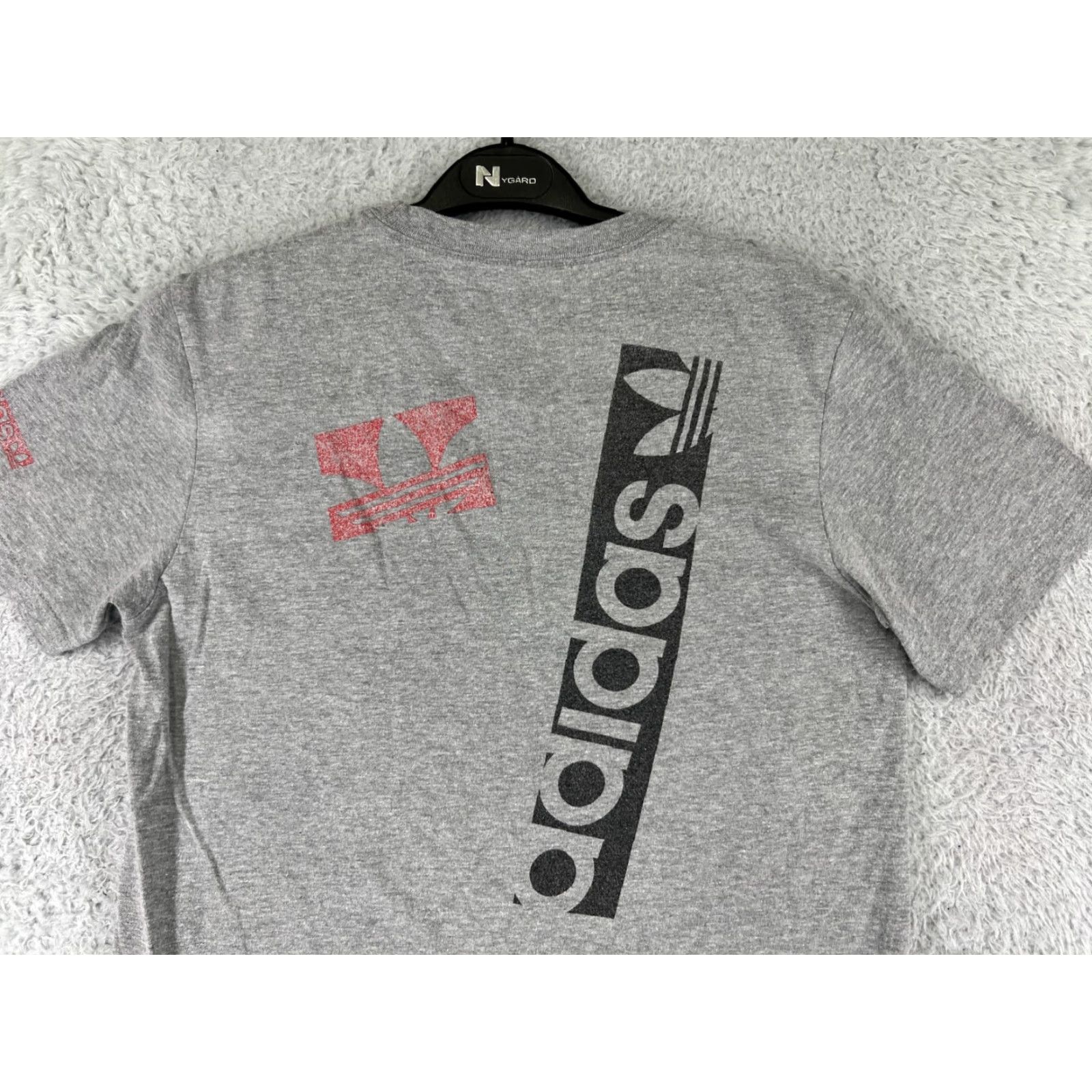 Adidas Adidas Shirt Mens Small Gray Short Sleeve Crew Neck 100% Cotton Trefoil Logo Sports Mens S Gray Adidas Shirt Size US S / EU 44-46 / 1 - 7 Thumbnail