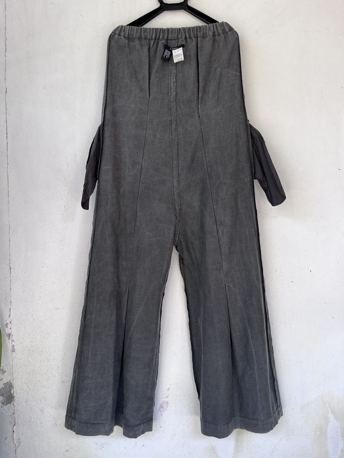 Limi Feu LIMI feu Yohji Yamamoto Avant-Garde Pleated Wide Pants Size 32" / US 10 / IT 46 - 19 Thumbnail