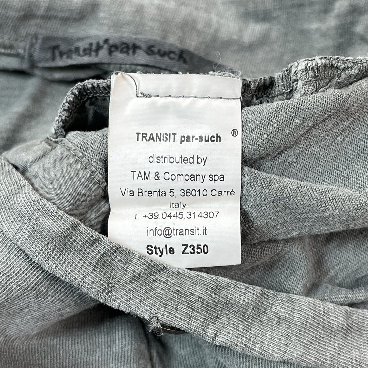 Transit Uomo Transit Par Such Fabric Washed Cotton Avant Garde Jacket Size XXS / US 00 / IT 34 - 9 Thumbnail