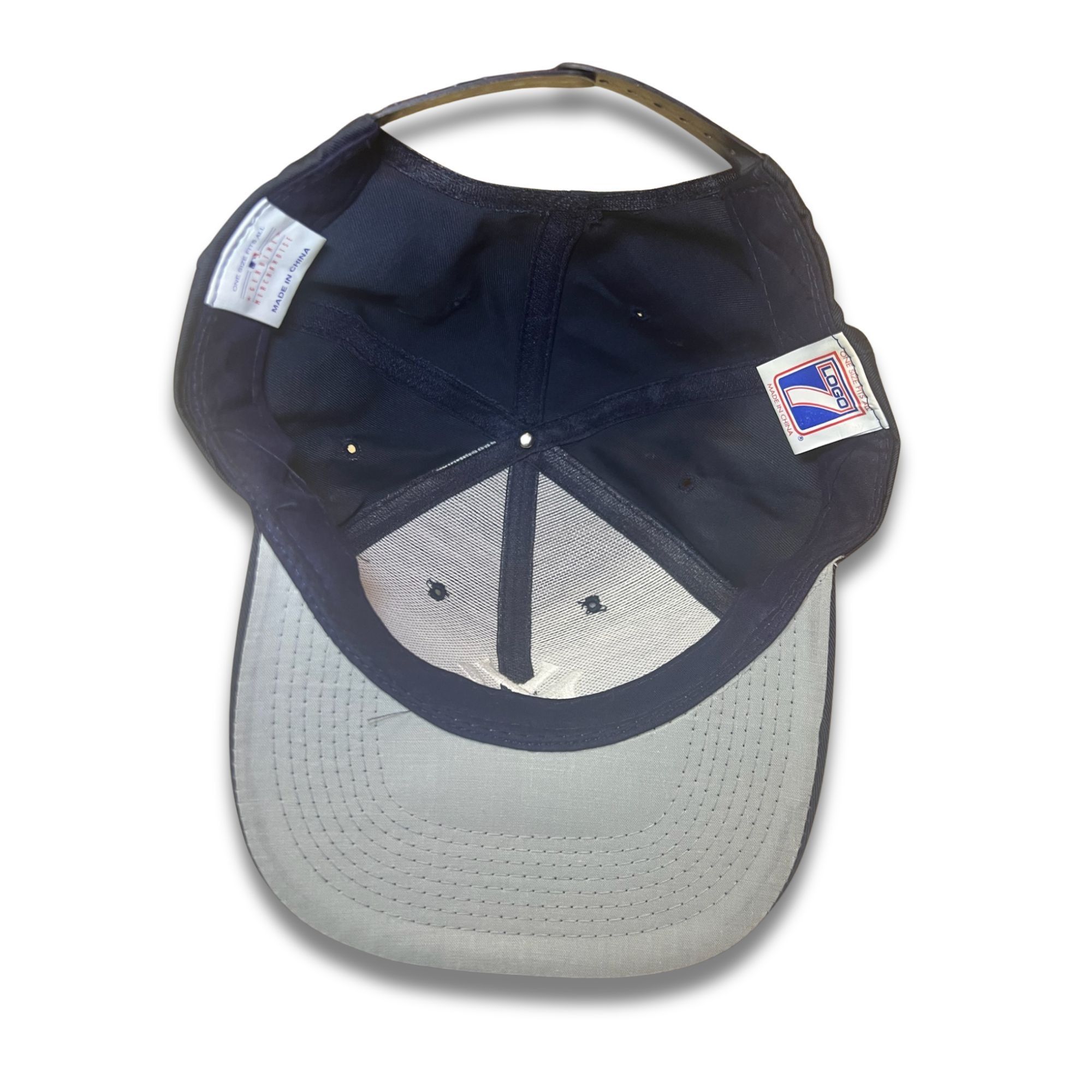 New Era New Era New York Yankees Baseball Cap Navy Blue Adjustable F Size ONE SIZE - 4 Thumbnail