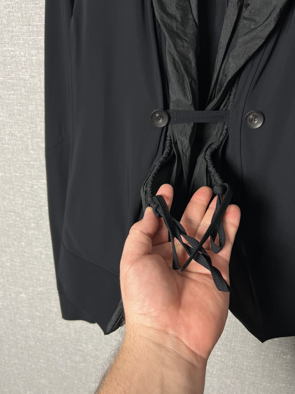 Marithe + Francois Girbaud Marithe Francois Girbaud Draped Cravatatakiller Light Jacket Size M / US 6-8 / IT 42-44 - 7 Thumbnail