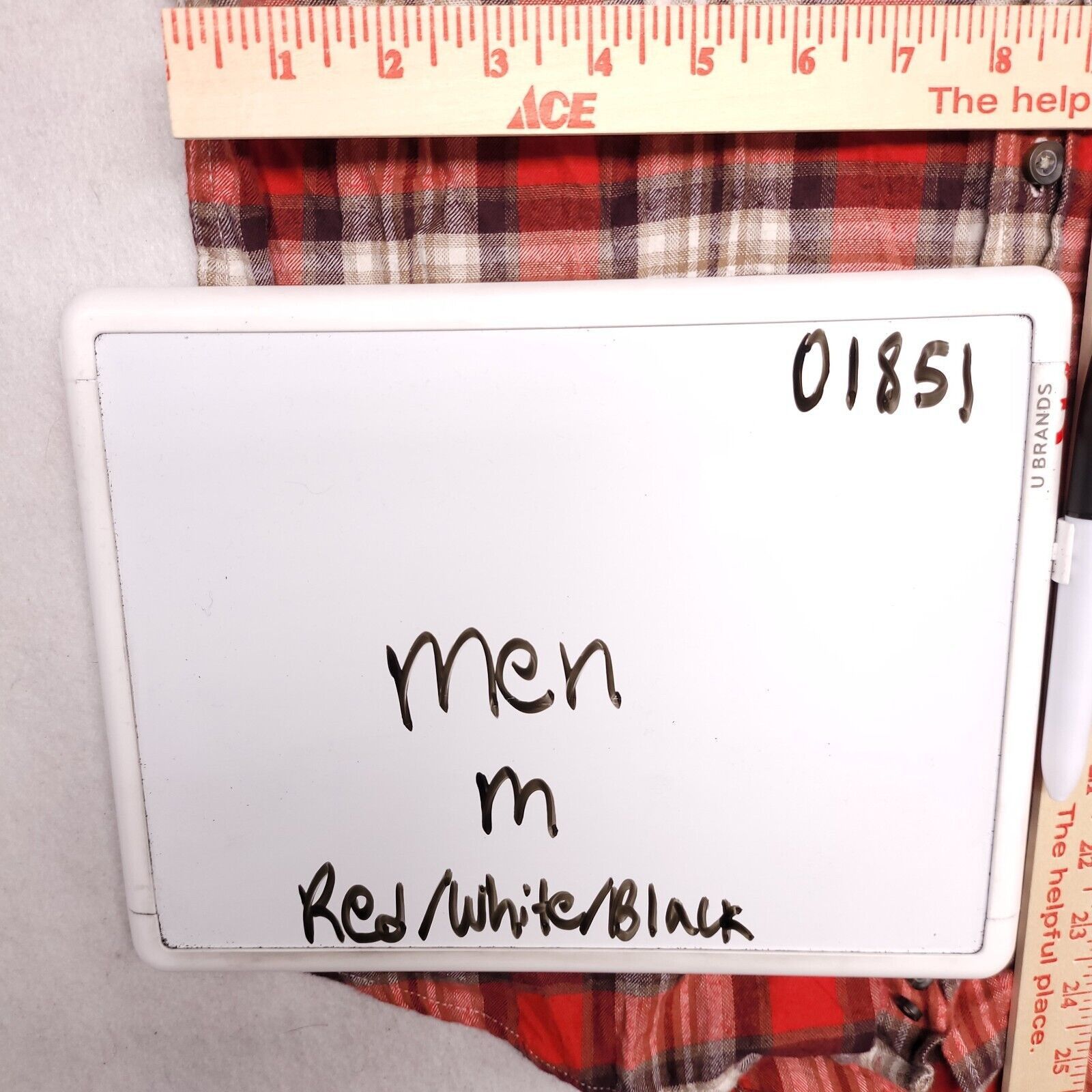 Croft & Barrow Croft & Barrow Tartan Flannel Shirt Mens Size Medium M Red Size US M / EU 48-50 / 2 - 7 Thumbnail