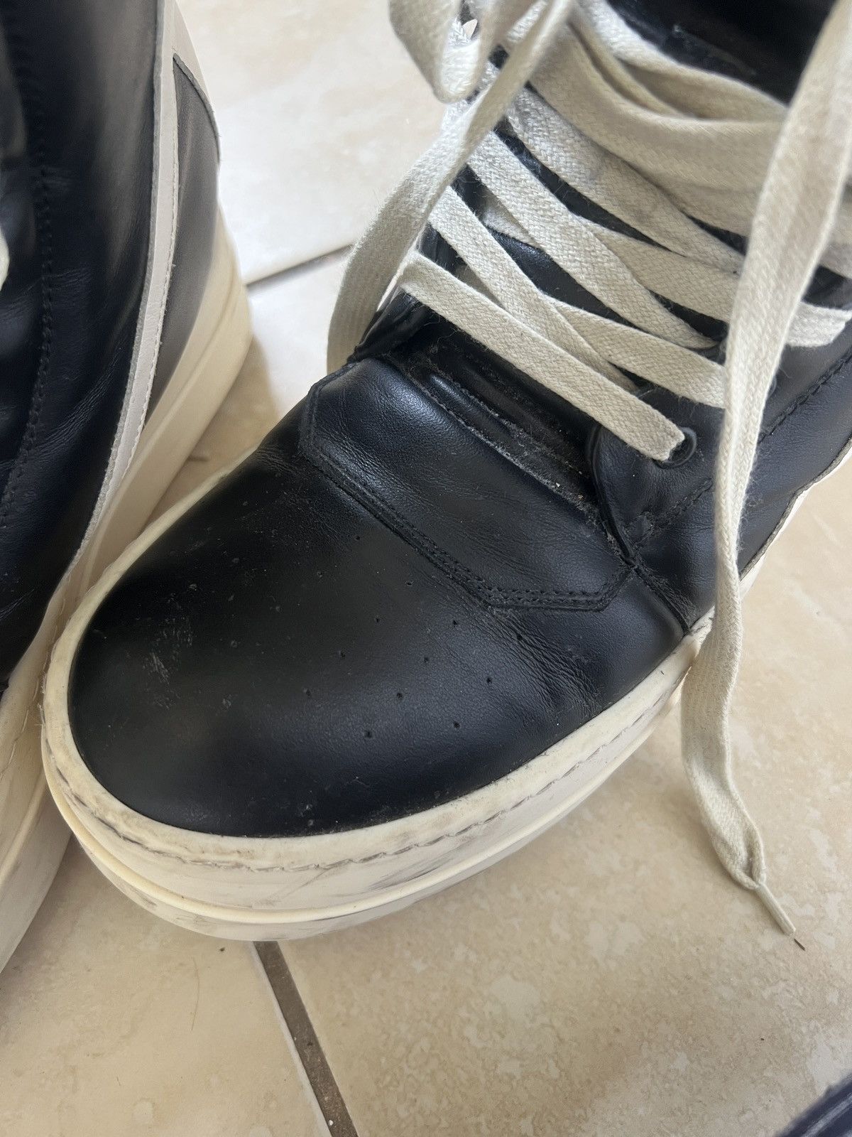 Rick Owens Rick owens geobasket mega Size US 9.5 / IT 39.5 - 10 Thumbnail